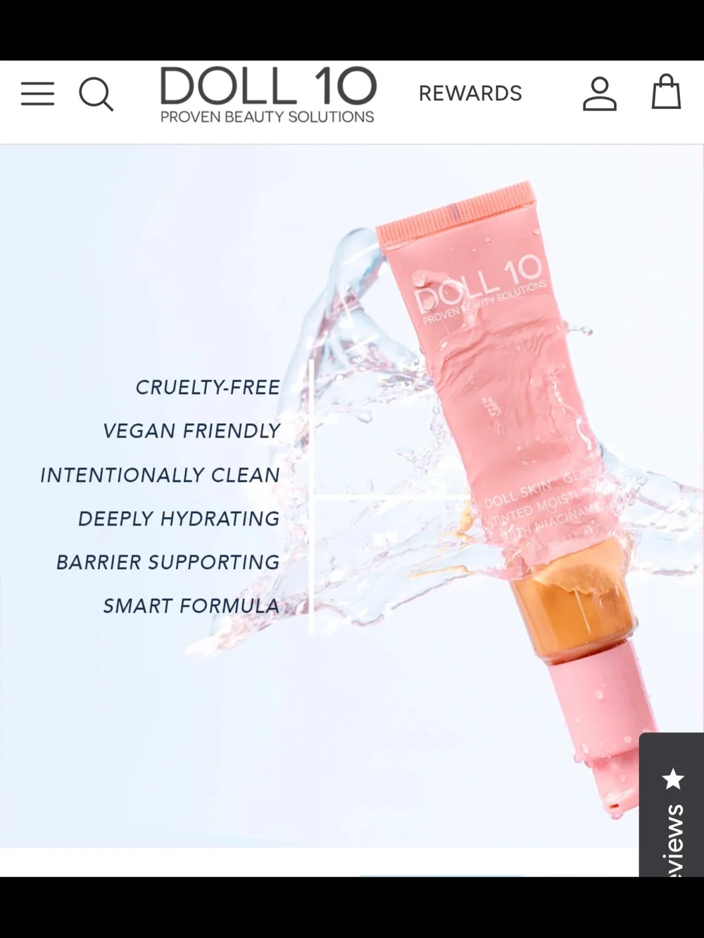 Doll Tinted Moisturizer with Niacinamide – Hydrating Skin Tint In Shade 5.